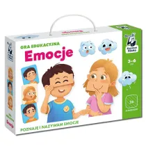Emocje. Gra edukacyjna. Kapitan Nauka