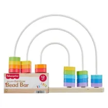 Fisher-Price Tcza Drewniane koraliki Ksztaty Mattel