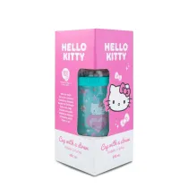Patio Kubek z rurk� 450ml Hello Kitty Light Blue Pink