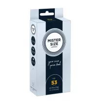 Mister Size Condoms prezerwatywy dopasowane do rozmiaru 53mm 10 szt.