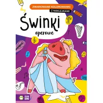 �winki operowe. Zwariowane kolorowanki