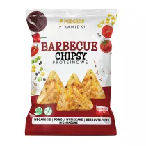 Popcrop Chrupki piramidki proteinowe o smaku barbecue bezglutenowe 60 g