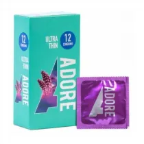 Adore Ultra Thin prezerwatywy ultra cienkie 12 szt.
