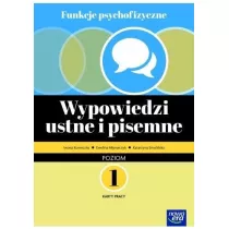Funkcje psychofizyczne. Wypowiedzi ustne i pisemny. Karty pracy. Poziom 1