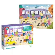 Puzzle 60 el. Railway station Dodo