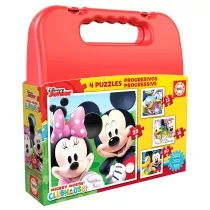 Puzzle 4w1 Myszka Miki i przyjaciele Educa