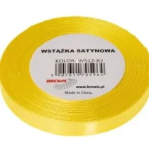 Brewis Wst��ka satynowa kanarkowy 6mmx32m