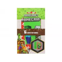 Procos Zaproszenia z kopertami Minecraft 6szt