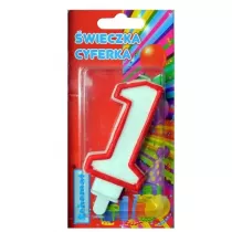 Schemat �wieczka cyferka 1