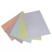 Galeria Hobby Karton obustronny paski 300g, 24x34cm, 5 arkuszy