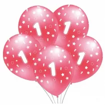 Mk Trade Balon 1 rowy metalik 5 szt.