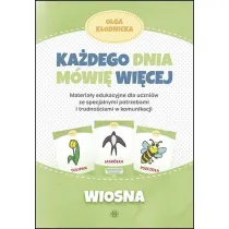 Ka�dego dnia m�wi� wi�cej. Wiosna