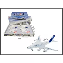 SAMOLOT PASAZERSKI MET DZ/SW P/B 20CM 1/4 Hipo