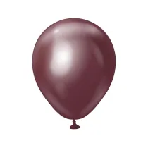 Balony Kalisan mirror bordowe