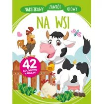 Naklejkowy zawr�t g�owy. Na wsi