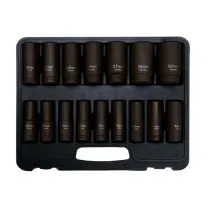 Adler Nasadki udarowe d�ugie 1/2" 10-32mm 16 szt.