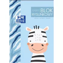 Oxford Blok rysunkowy Kids A4 Gadka biay