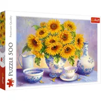 Puzzle 500 el. Soneczniki Trefl