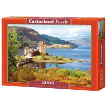 Puzzle 2000 el. Szkocja zamek Eilean Donan Castorland