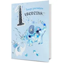 Karnet Urodziny Roczek