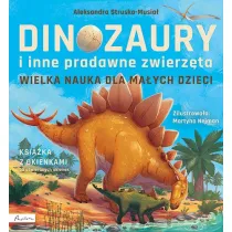 Wielka nauka dla ma�ych dzieci. Dinozaury i inne pradawne zwierz�ta. Ksi��ka z okienkami