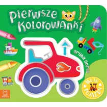 Pierwsze kolorowanki Moje pojazdy Gruby obrys