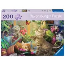 Puzzle 200 Cheeky Cats Ravensburger