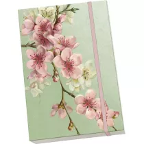 Skona Ting Notatnik ozdobny A5 STNOTE 126 Kwiaty wini