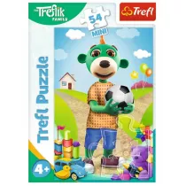 Puzzle mini 54 el. Weso�y �wiat Treflik�w 2