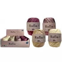 Interdruk Rafia na szpulce Satin Gold 20m