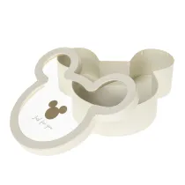 Rozette Pude�ko Flower Box Micky small kremowy