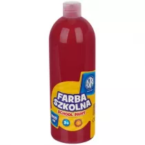 Astra Farba szkolna 1000 ml ciemnoczerwona