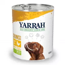 Yarrah Karma dla psa kawaki kurczaka z pokrzyw i pomidorem 820 g Bio