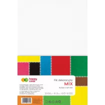 Happy Color Filc dekoracyjny, 20x30 cm, 1,5 mm, 10 arkuszy, MIX 10 kolorw