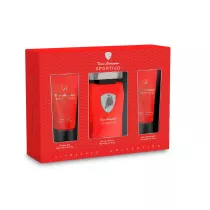 Tonino Lamborghini Zestaw Sportivo Woda toaletowa + Balsam po goleniu + el pod prysznic 125 ml + 2 x 100 ml