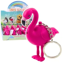LeanToys Brelok do kluczy flaming led ro�owy