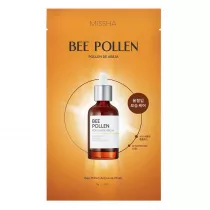 Missha Bee Pollen Ampouler Mask odywcza maska do twarzy w pachcie 30 g