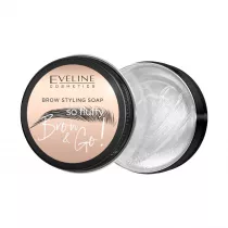 Eveline Cosmetics Brow & Go! wegaskie mydo do stylizacji brwi 25 g