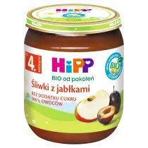 Hipp �liwki z jab�kami po 4. miesi�cu 125 g Bio