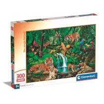 Puzzle 300 el. Super The Jungle Retreat Clementoni