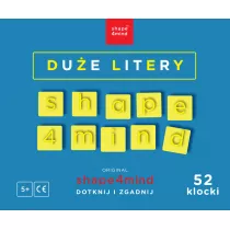 Shape4mind Du�e Litery 156 sztuk