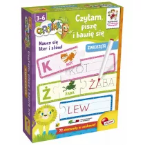 Carotina - Czytam, pisz i bawi si - Zwierzta Lisciani