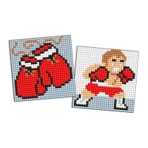 Diamentowa mozaika naklejka Kids - Sport Boxer Ideyka