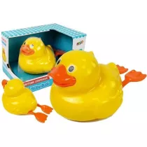Kaczka do k�pieli na baterie 18cm LeanToys
