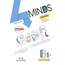 4 Minds B1+. Student`s Workbook & Grammar Book + kod DigiBook