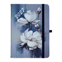 Kalendarz 2027 Jazz B6 dzienny magnolia
