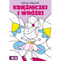 Koloruj� wed�ug kodu. Ksi�niczki i wr�ki