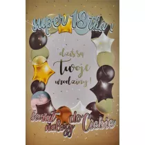 Yeku Karnet Urodziny 18 6K-020