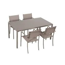 Master zestaw mebli ogrodowych livorno 4 krzes�a+st�