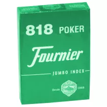 Karty No. 818 Poker Jumbo Index Fournier